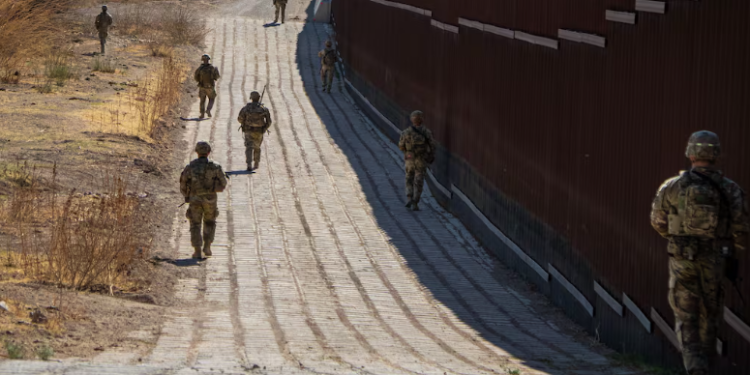 Pentagon approves 1,100 more troops for southern border mission